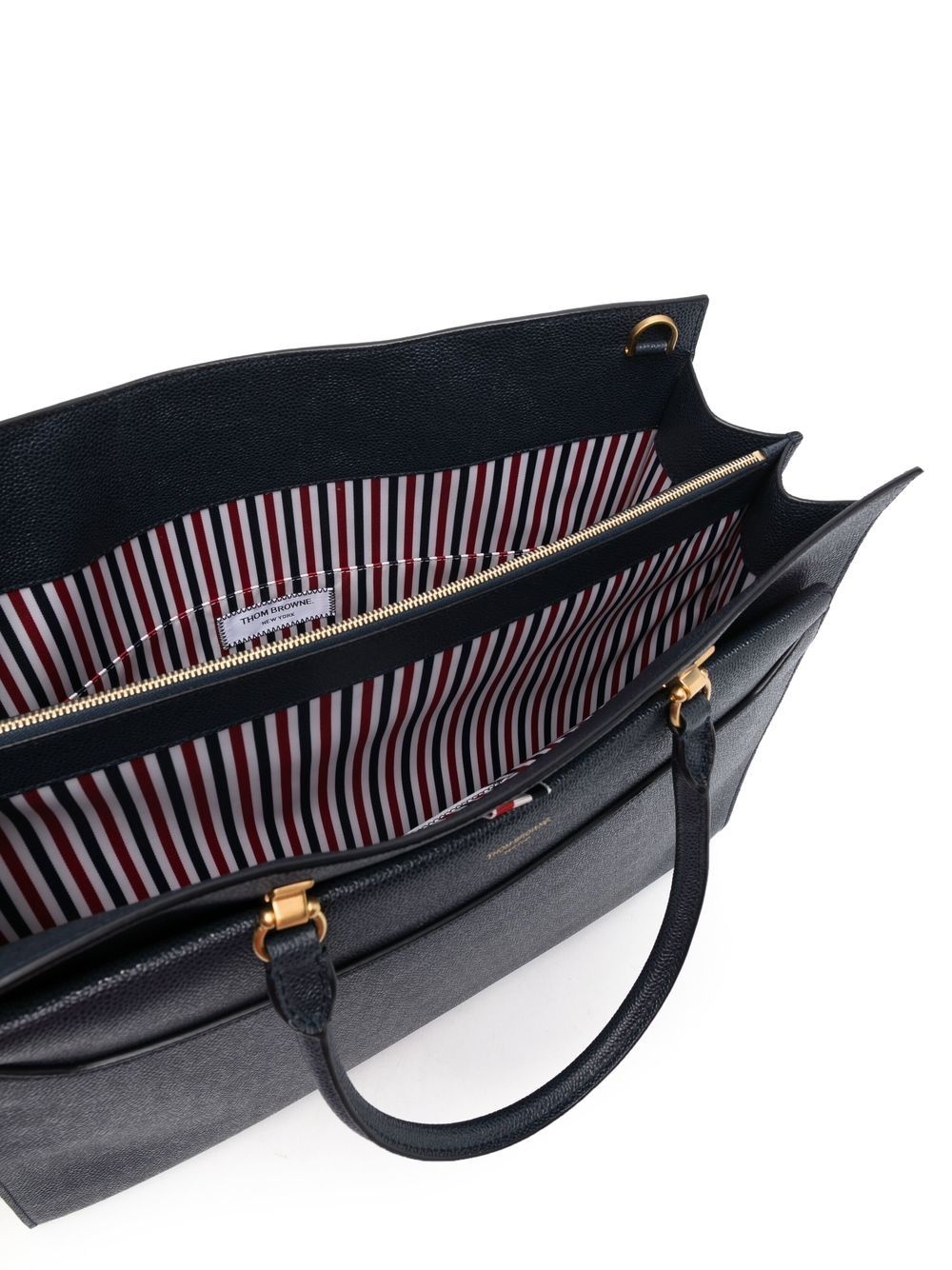 pebbled-leather Duet tote - 5