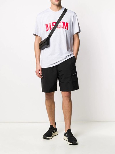 MSGM logo print T-shirt outlook