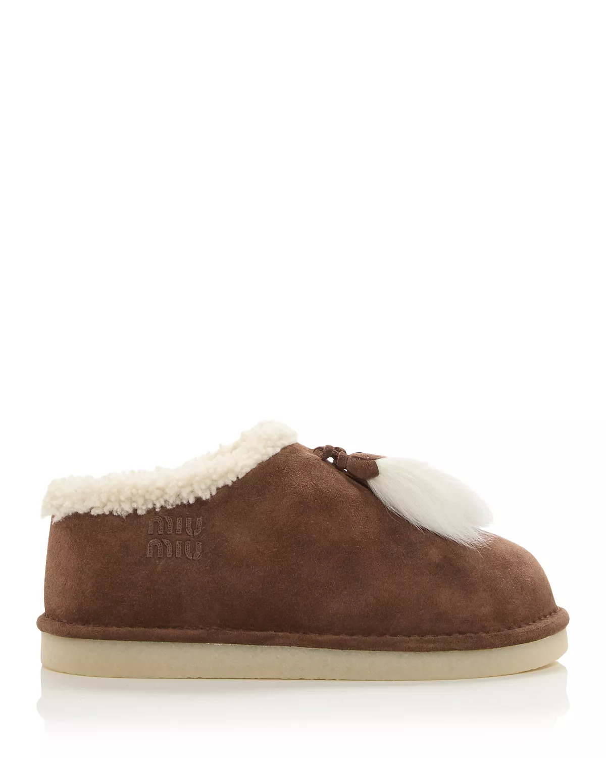 Women's Shearling Tassel Slippers - 2