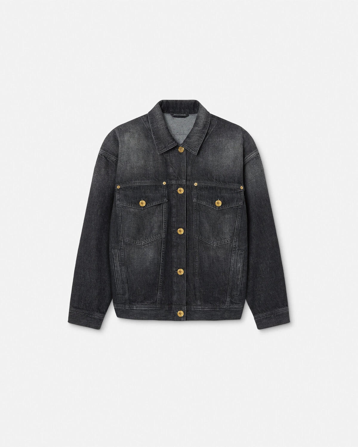 Barocco Oversized Denim Jacket - 1