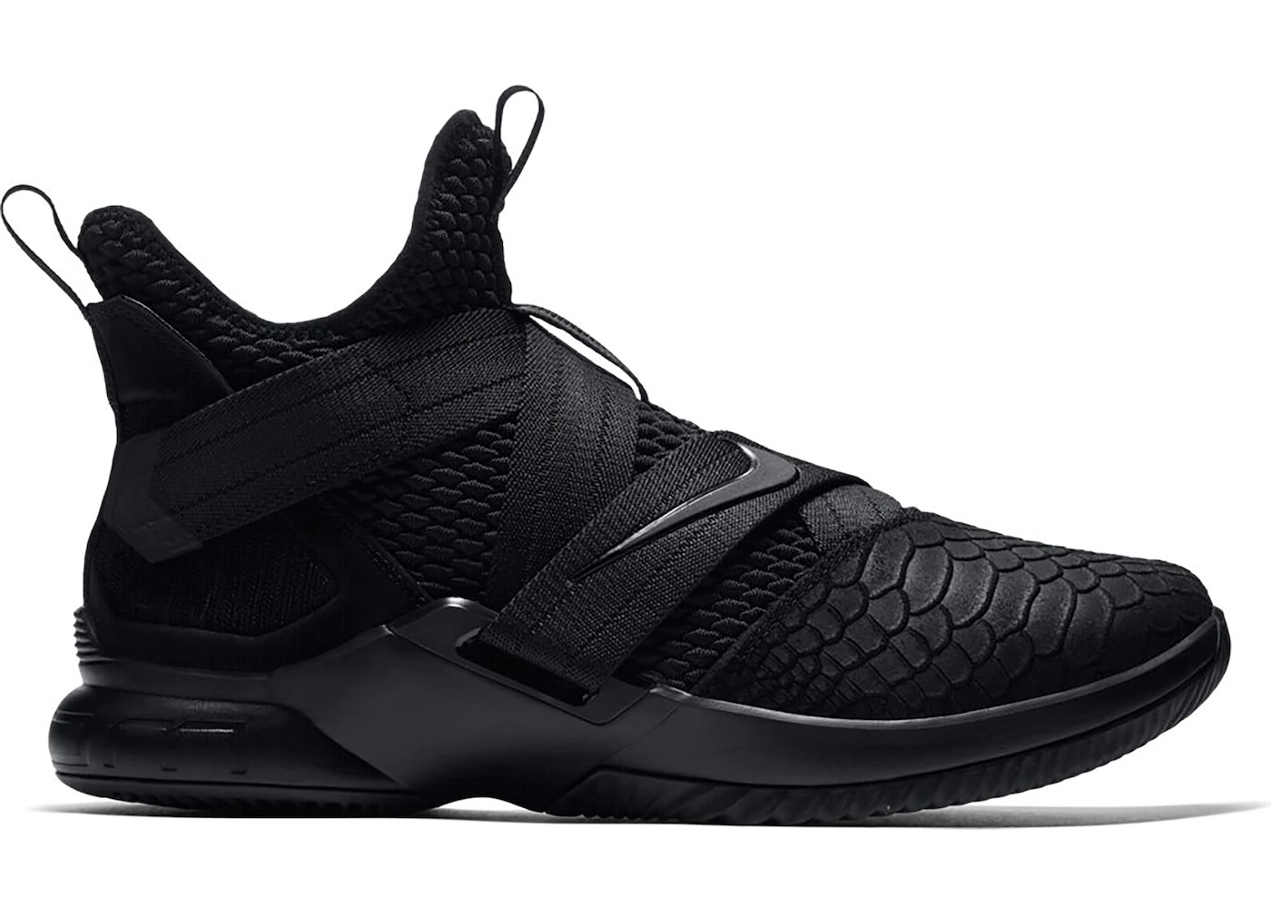 Nike LeBron Soldier 12 Triple Black - 1