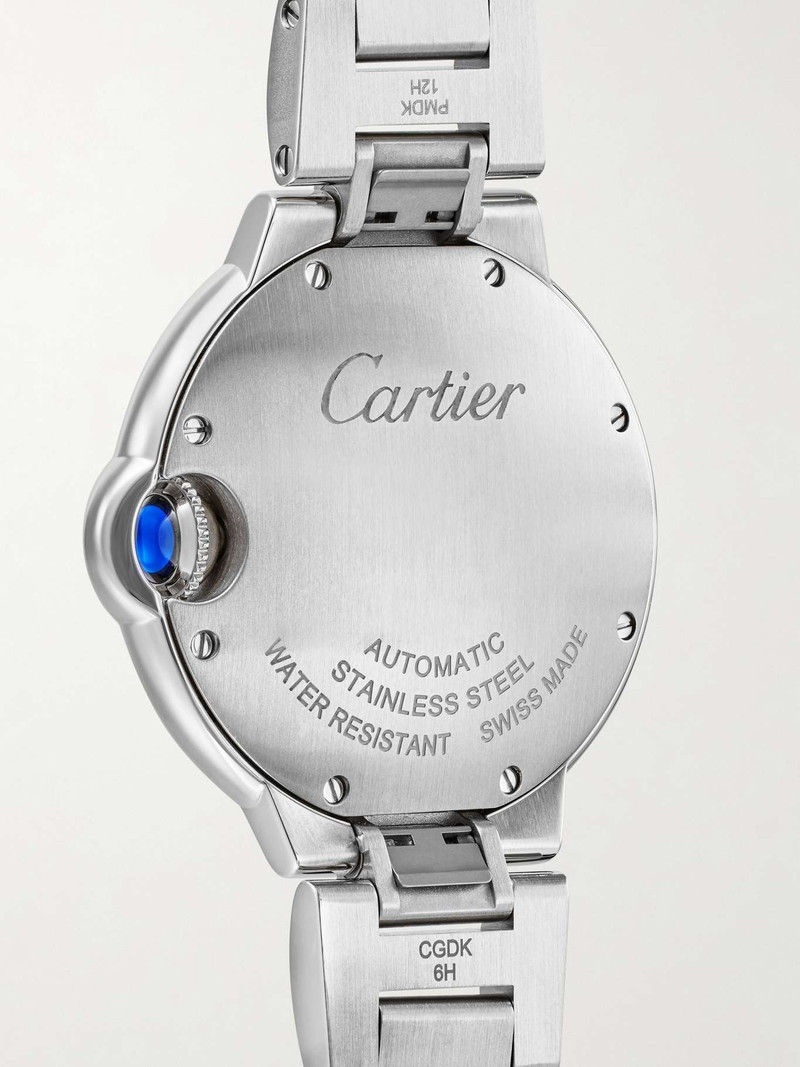 Ballon Bleu de Cartier Automatic 33mm stainless steel watch 4