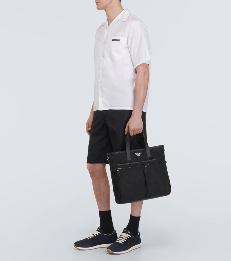 Prada Rank suede sneakers outlook