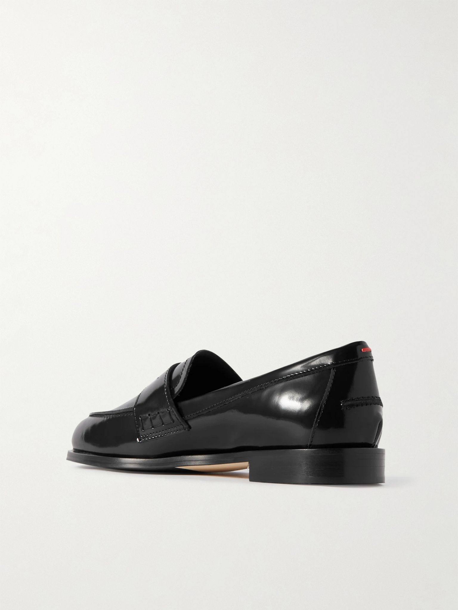 Oscar patent-leather loafers Black - 3