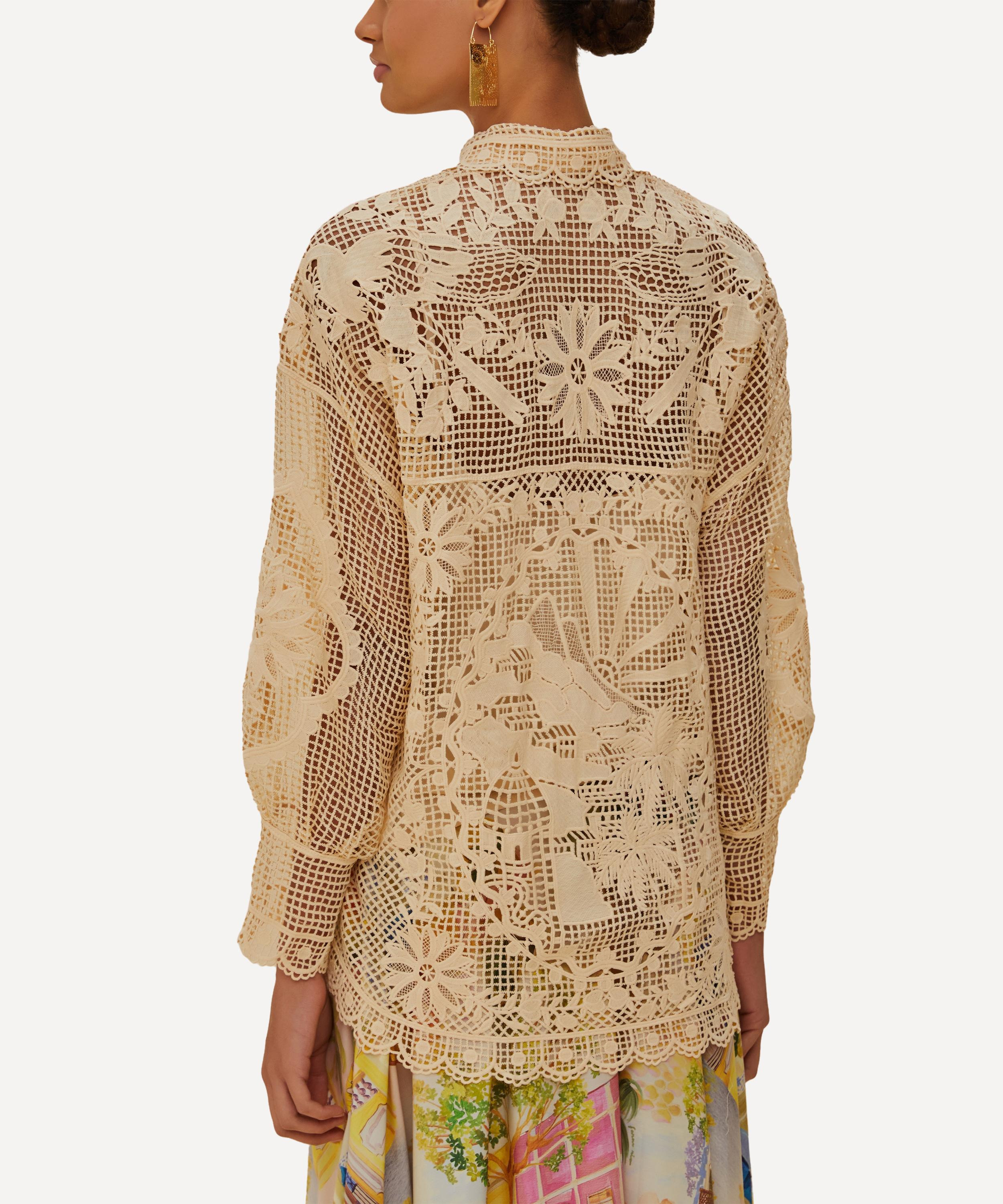 Sand Landscape Guipure Shirt - 2