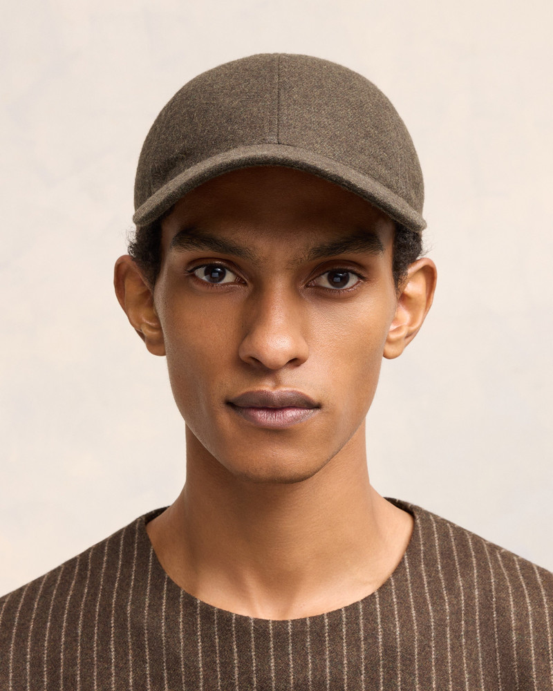 AMI Paris AMI ALEXANDRE MATTIUSSI LEATHER PATCH CAP outlook