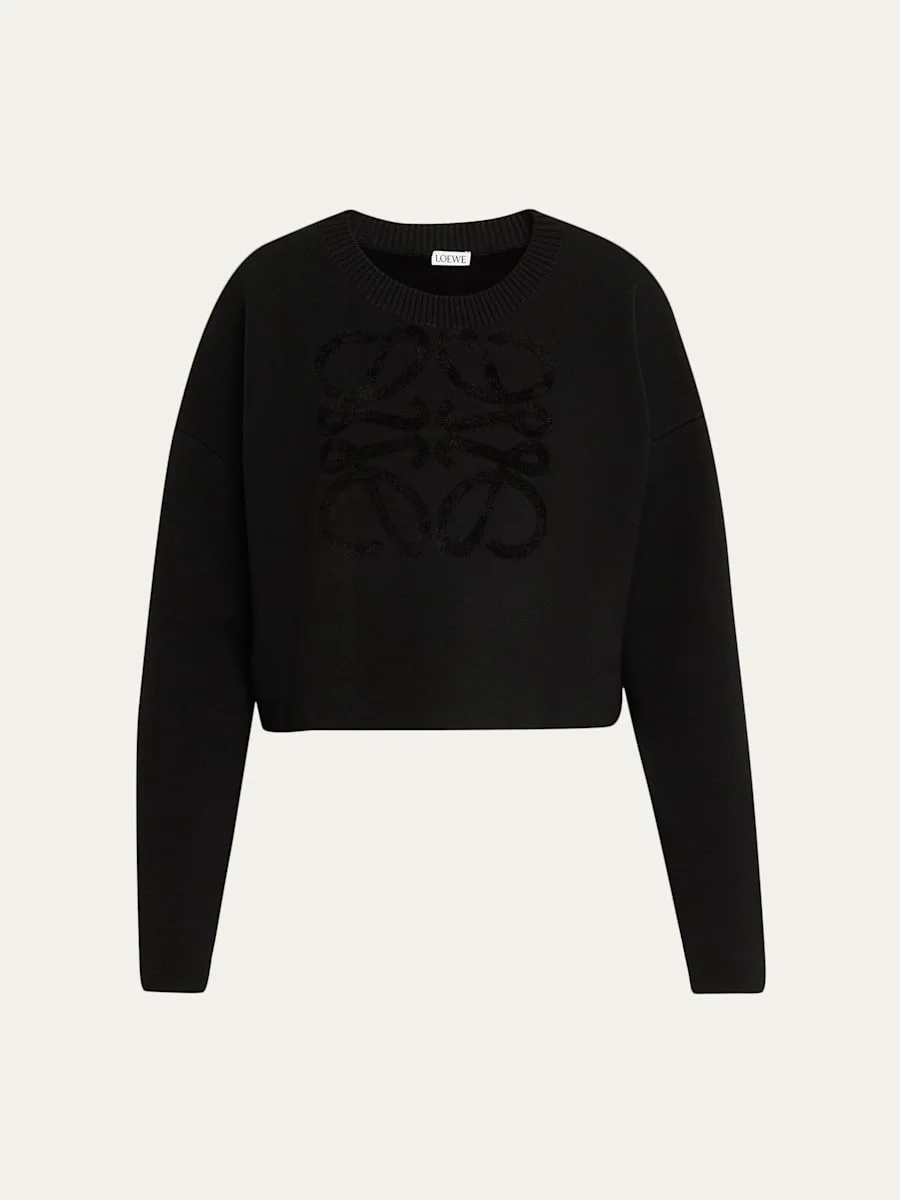 Anagram Wool-Blend Sweater - 1
