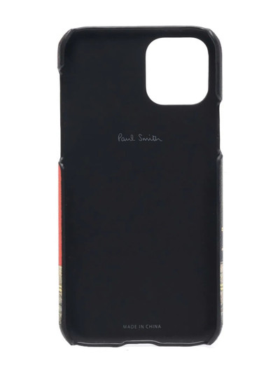 Paul Smith graphic-print iPhone Pro 11 case outlook