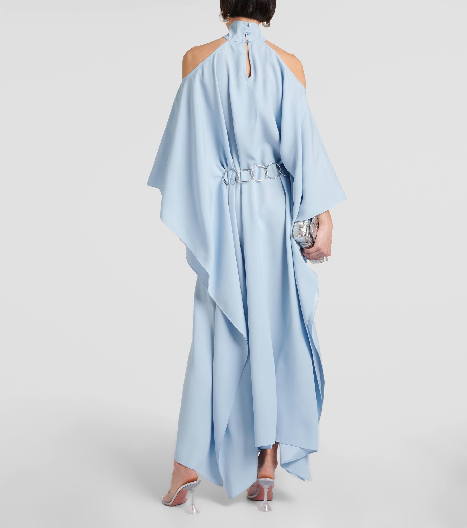 Mambo halterneck crêpe kaftan - 3