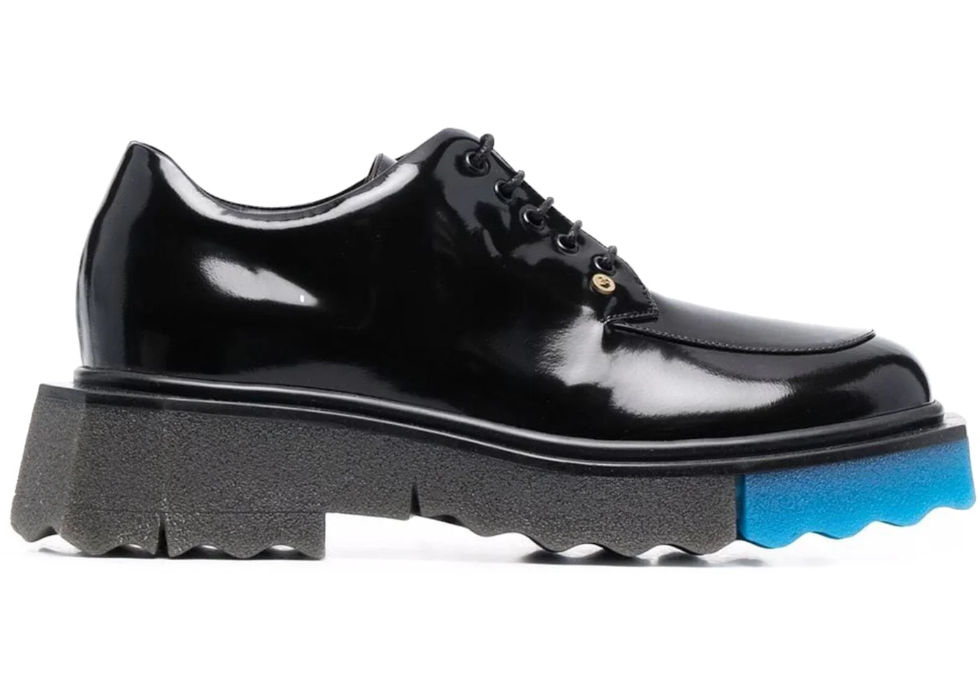 Off-White High-Shine Black Blue (Women's) - 1