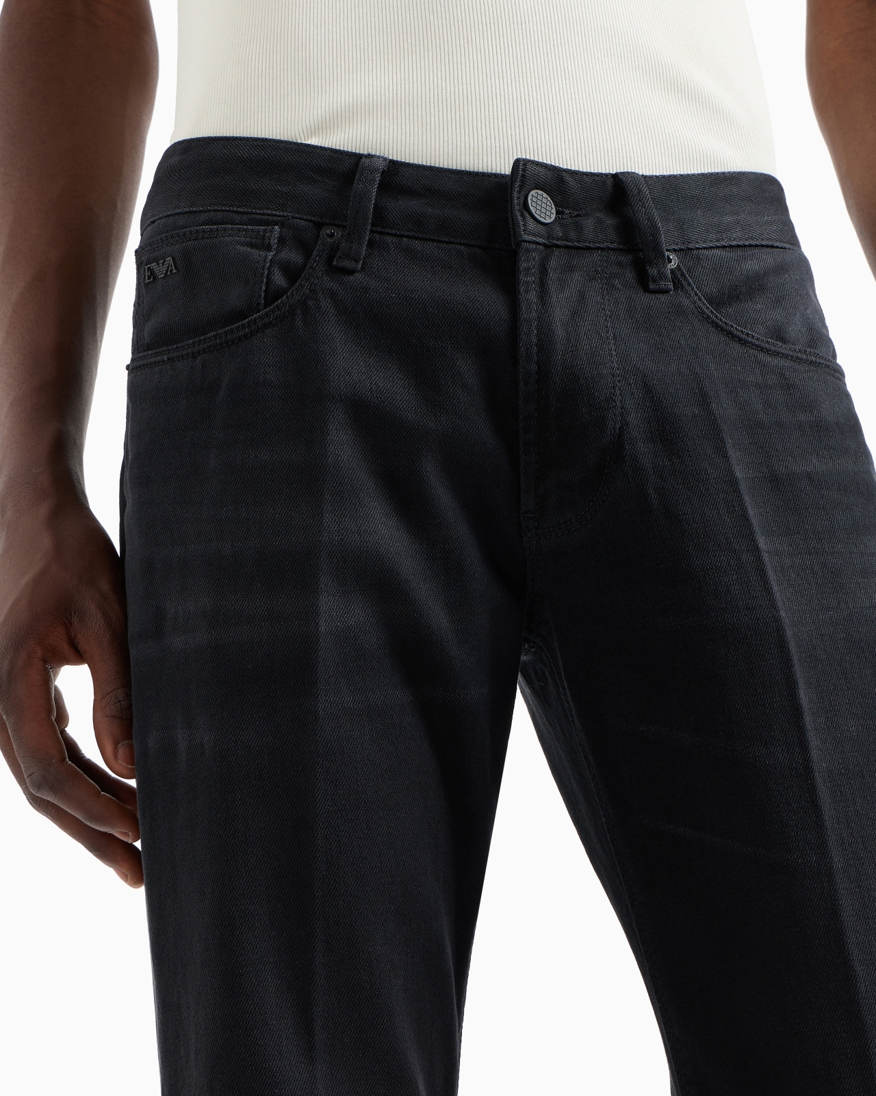 J06 Slim-fit jeans in 12 oz comfort denim - 5