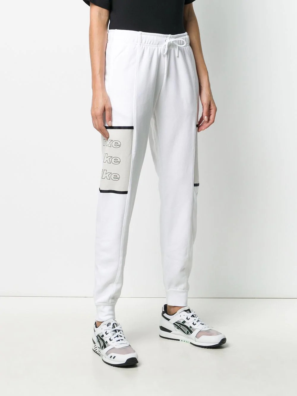 logo-print track pants - 3