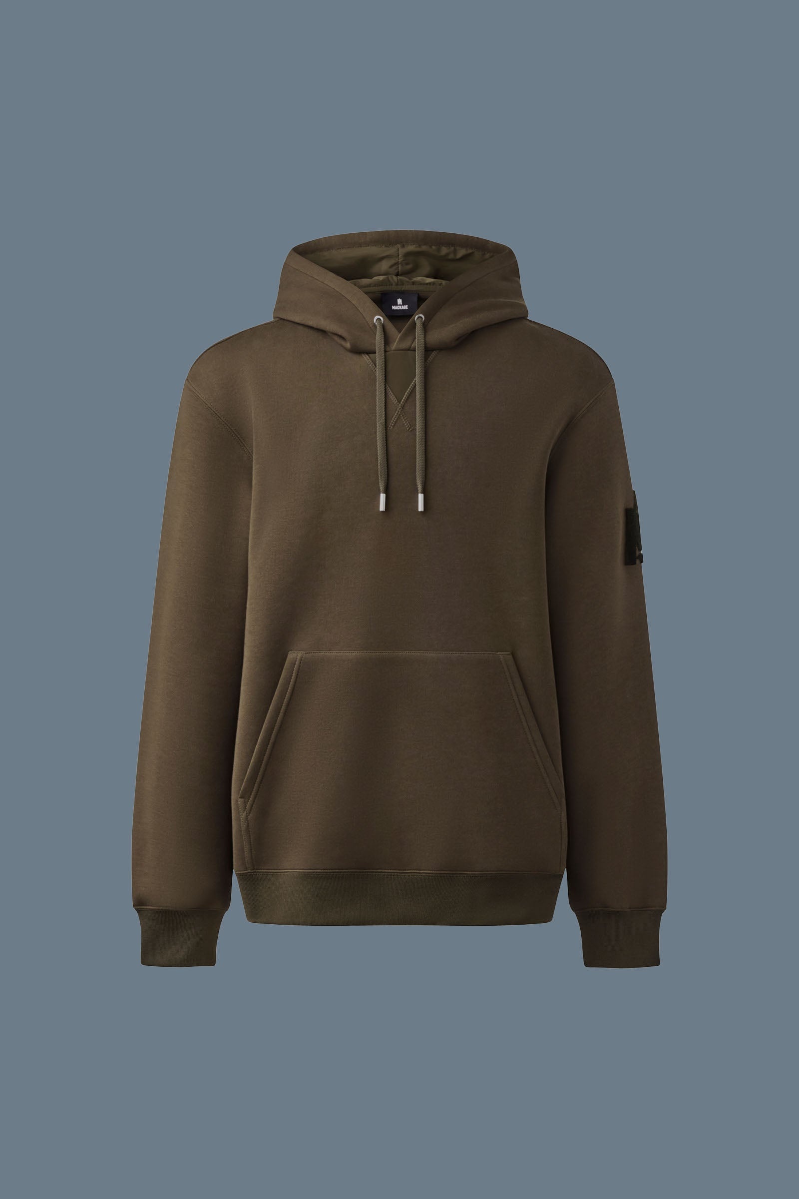 KRYS hoodie with velvet embroidery - 1