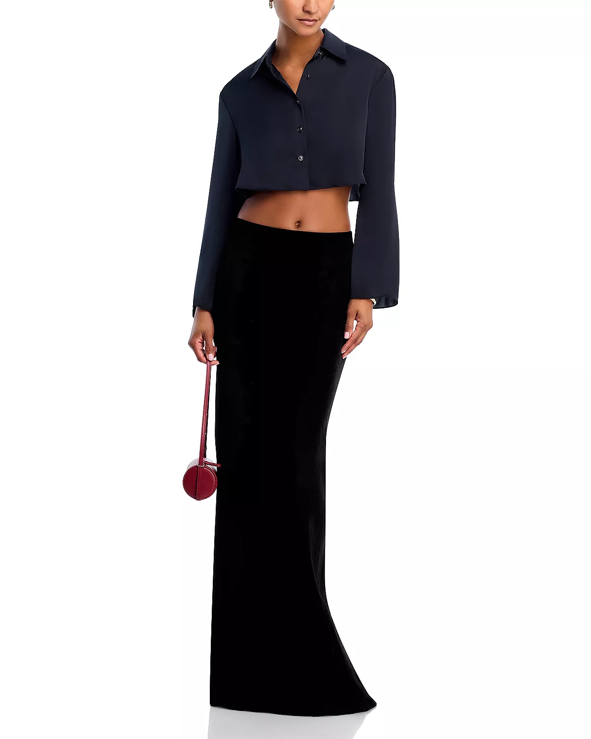 Zeta Velvet Skirt - 2