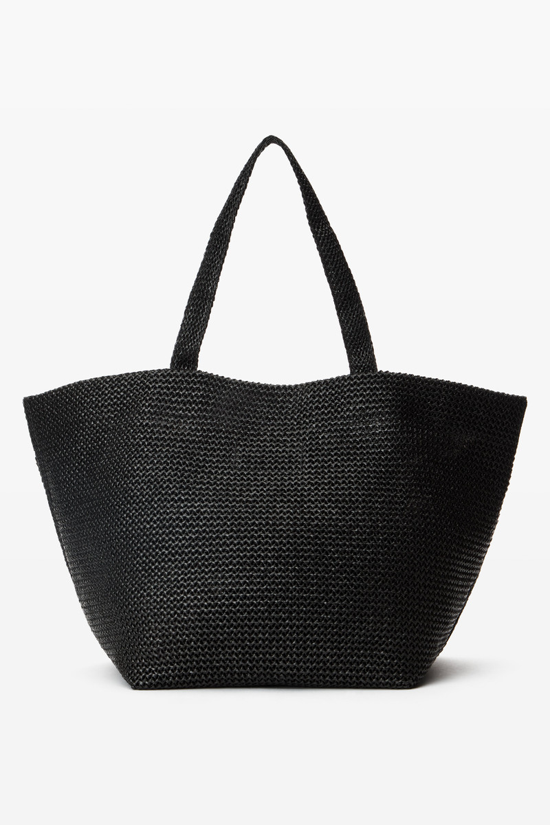 Punch XL Tote Bag in Raffia 6