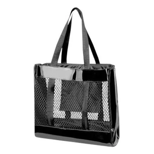 (WMNS) PUMA Core Net Shopper Bag 'Black' 077937-01 - 1
