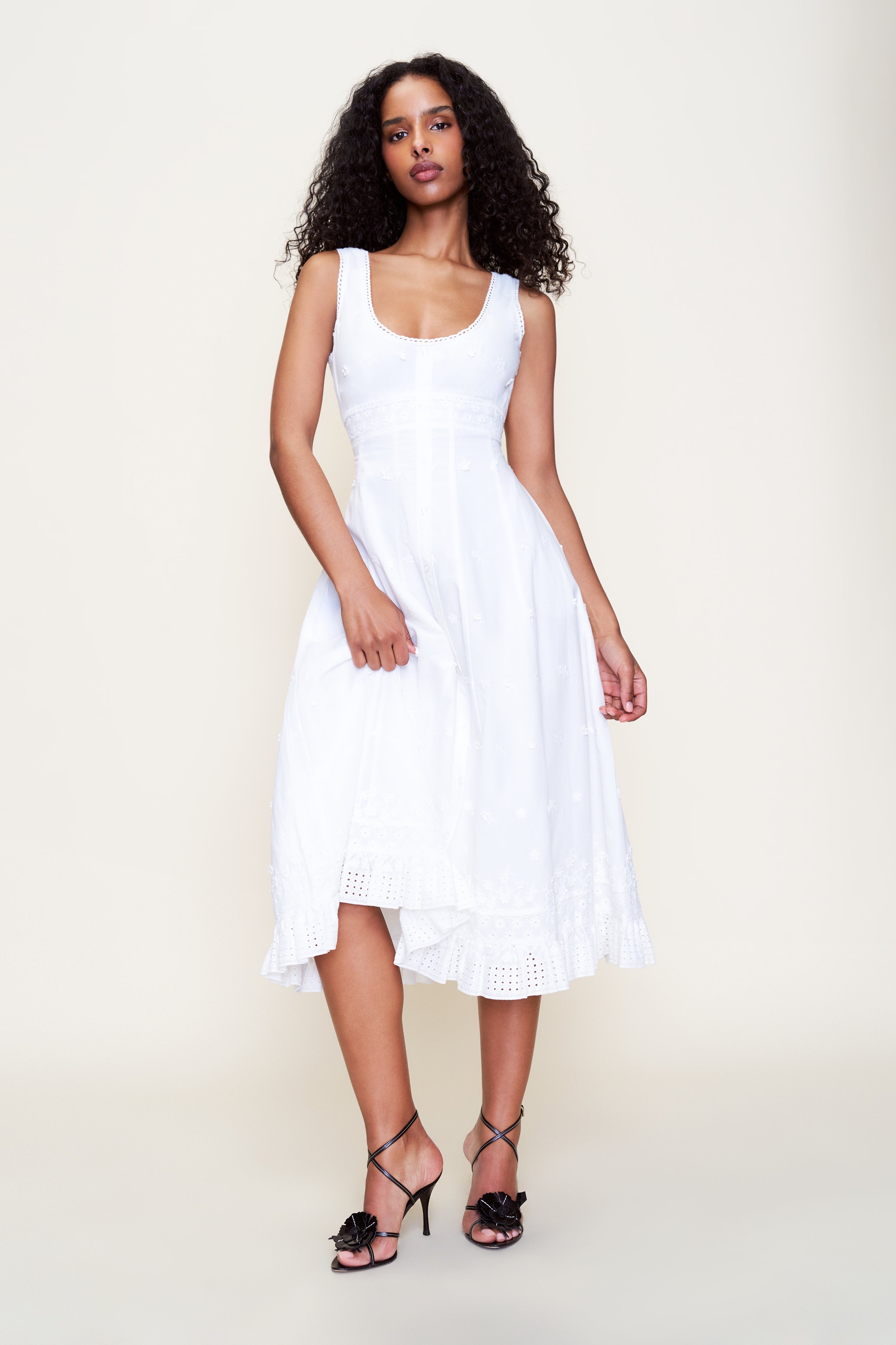 FLORRIE EYELET DRESS - 2