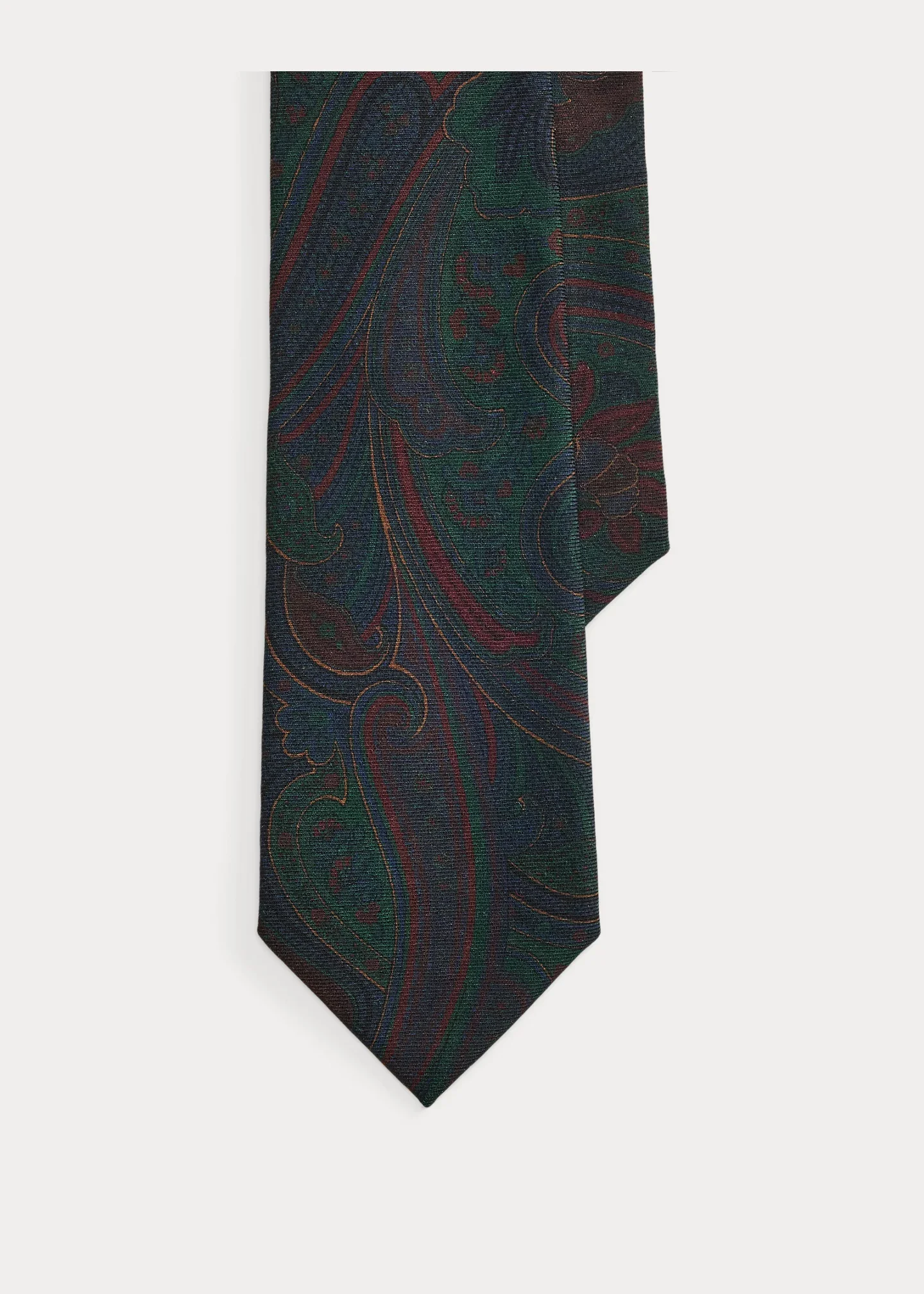 Graduate Paisley Wool Challis Tie - 1