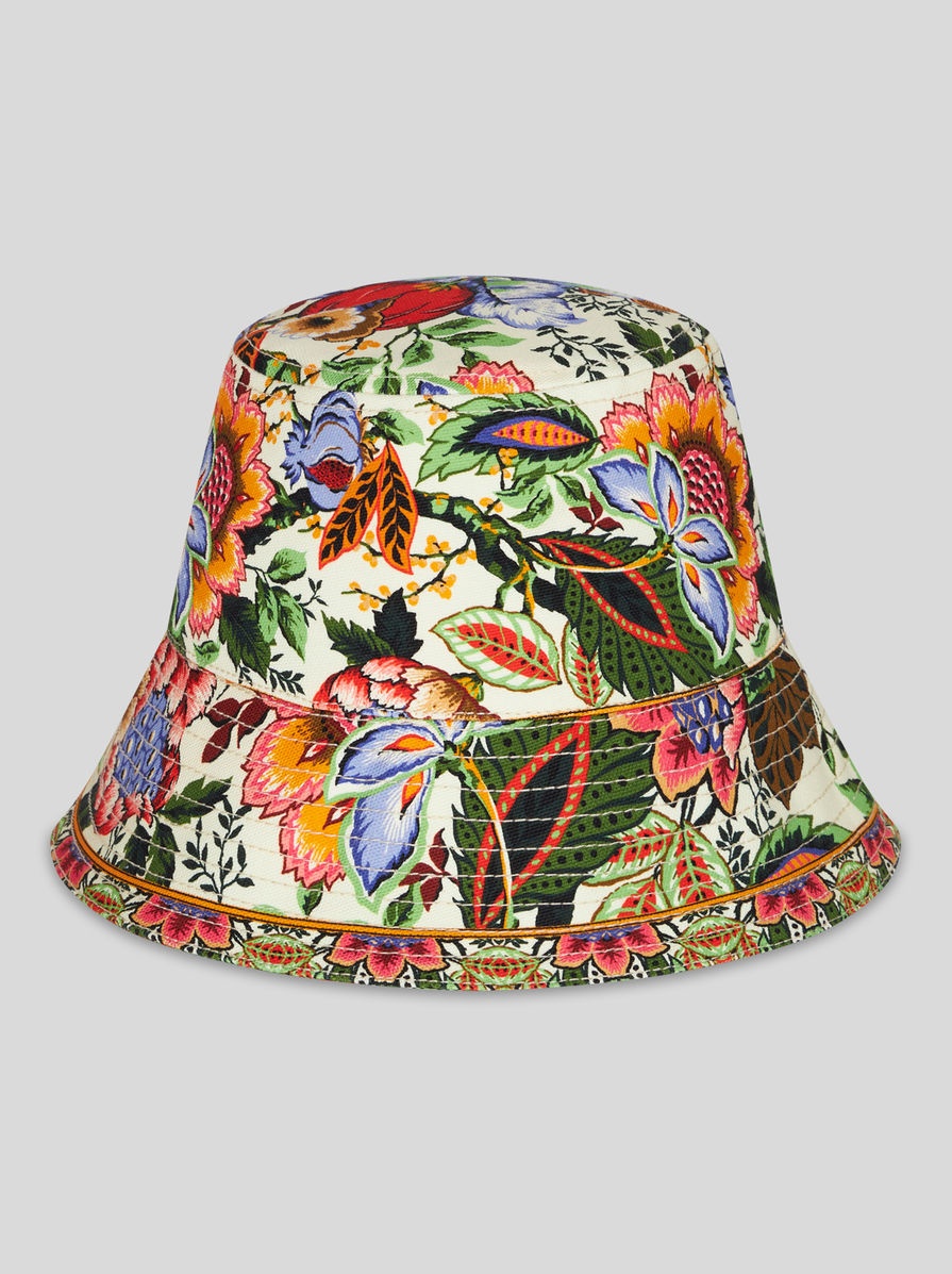 PRINTED BUCKET HAT - 1