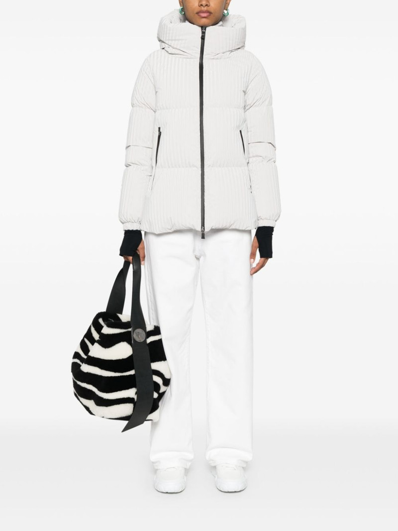 Herno matelassé-effect jumper jacket outlook