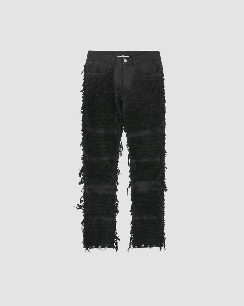 NON STUDDED BLACKMEANS 6 POCKET JEAN - 1