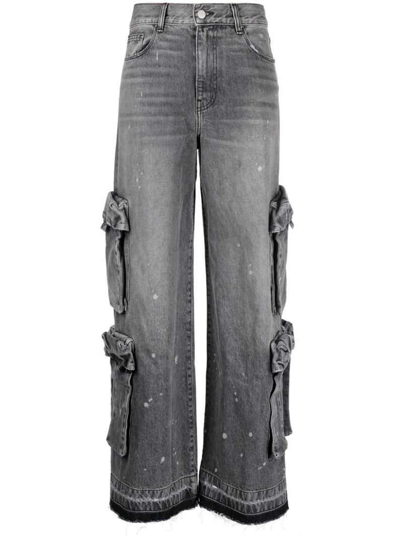 Baggy Cargo wide-leg jeans 1
