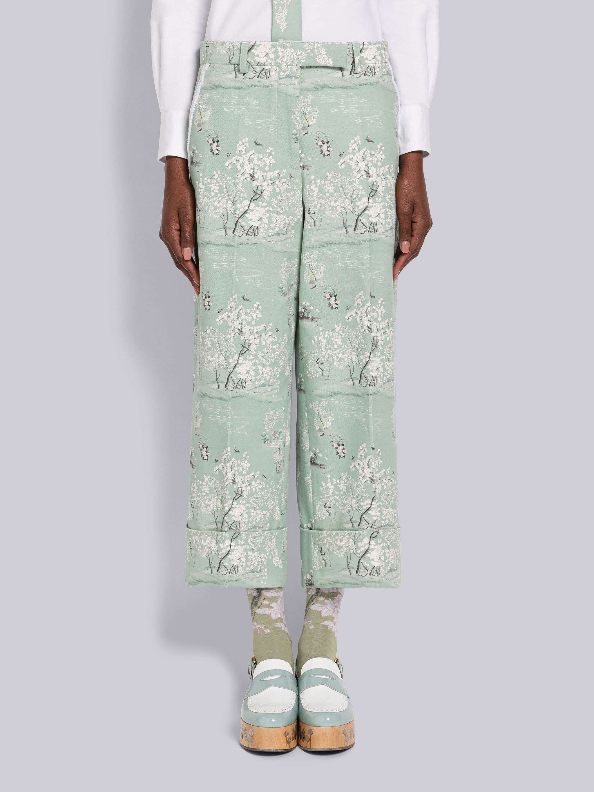 Toile Cotton Canvas Sack Trouser - 1