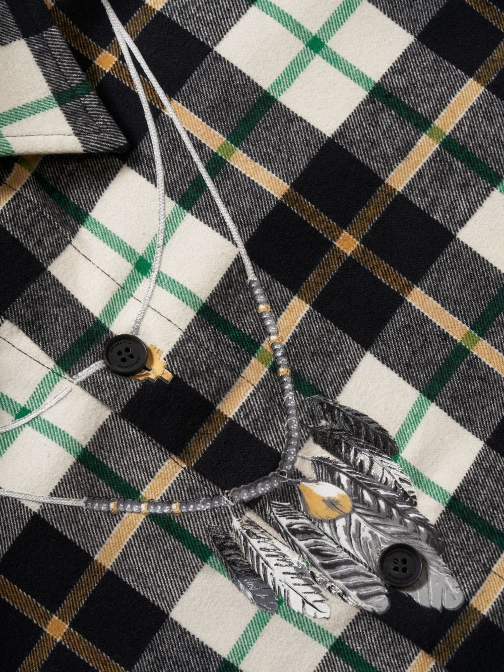 FEATHER CHECKED SHIRT - 3