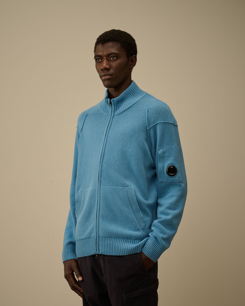 Lambswool GRS Full Zip Sweater 3