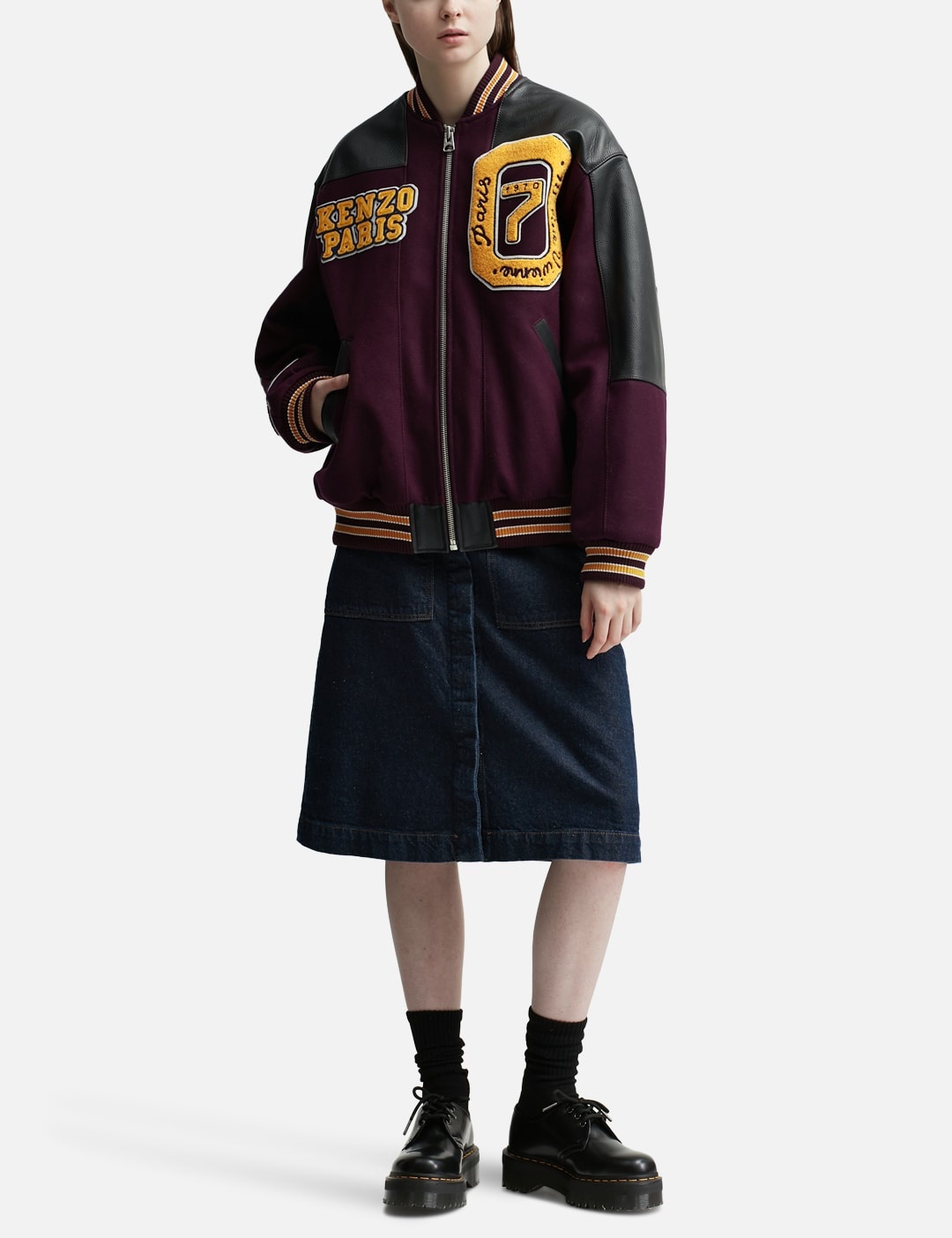 KENZO TIGER ACADEMY VARSITY JACKET - 4