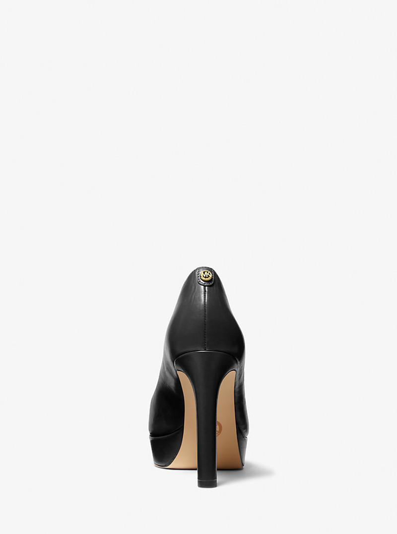 Chantal Leather Platform Pump 3