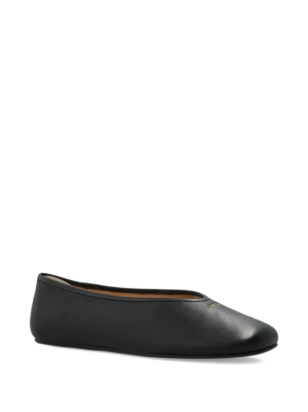 leather ballet flats - 2