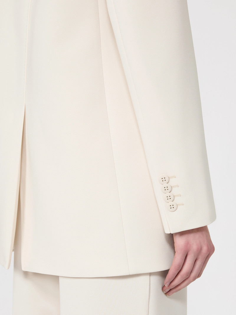 BOSCO Single-breasted cady blazer - BEIGE 6