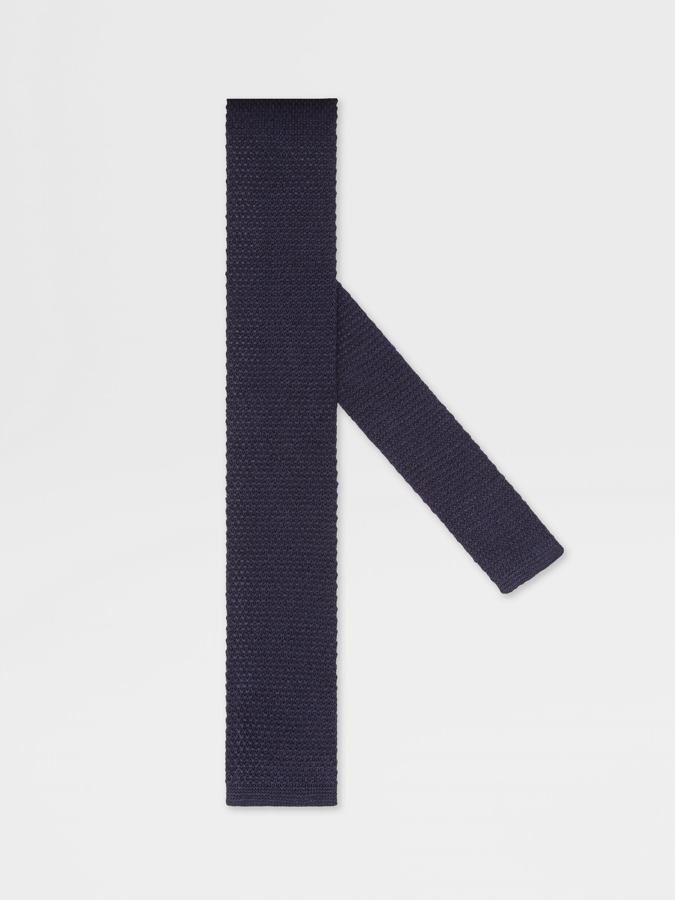 DARK BLUE OASI LINO TIE - 1