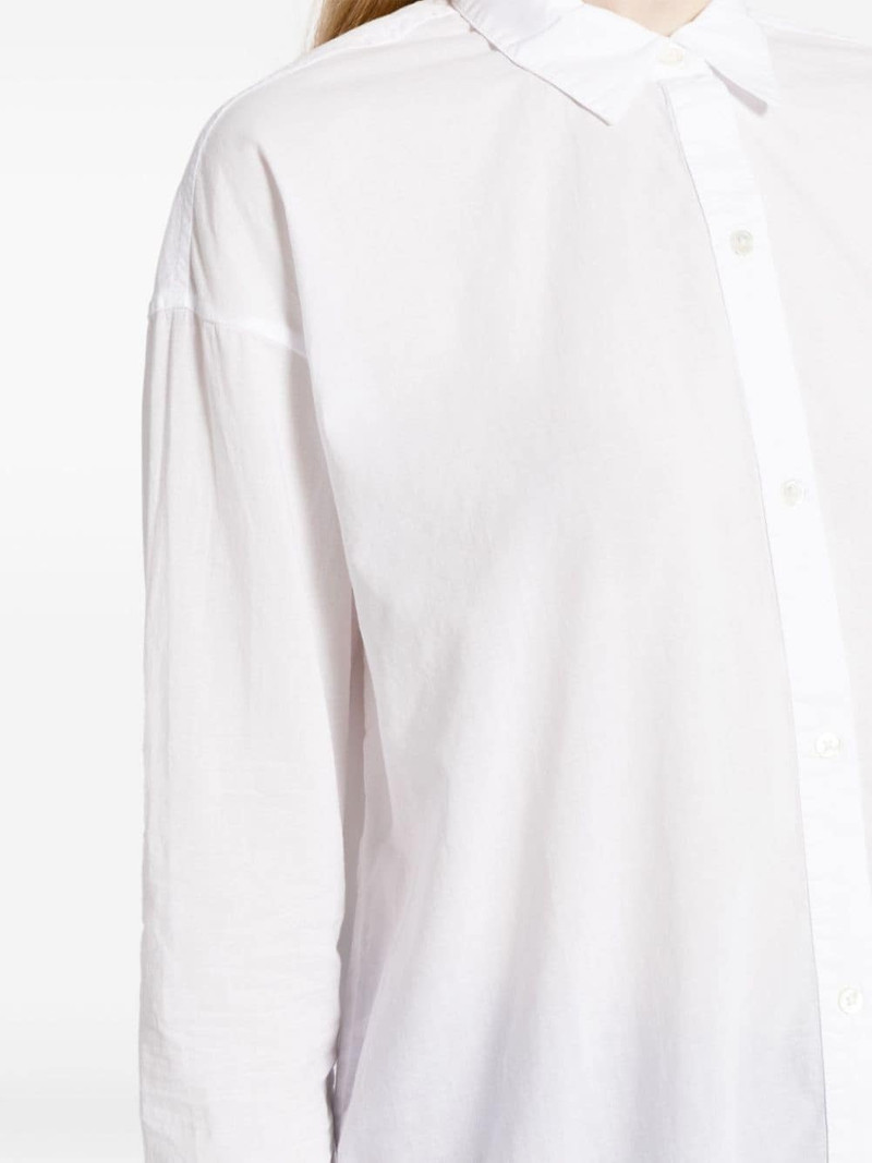 spread-collar poplin shirt 5