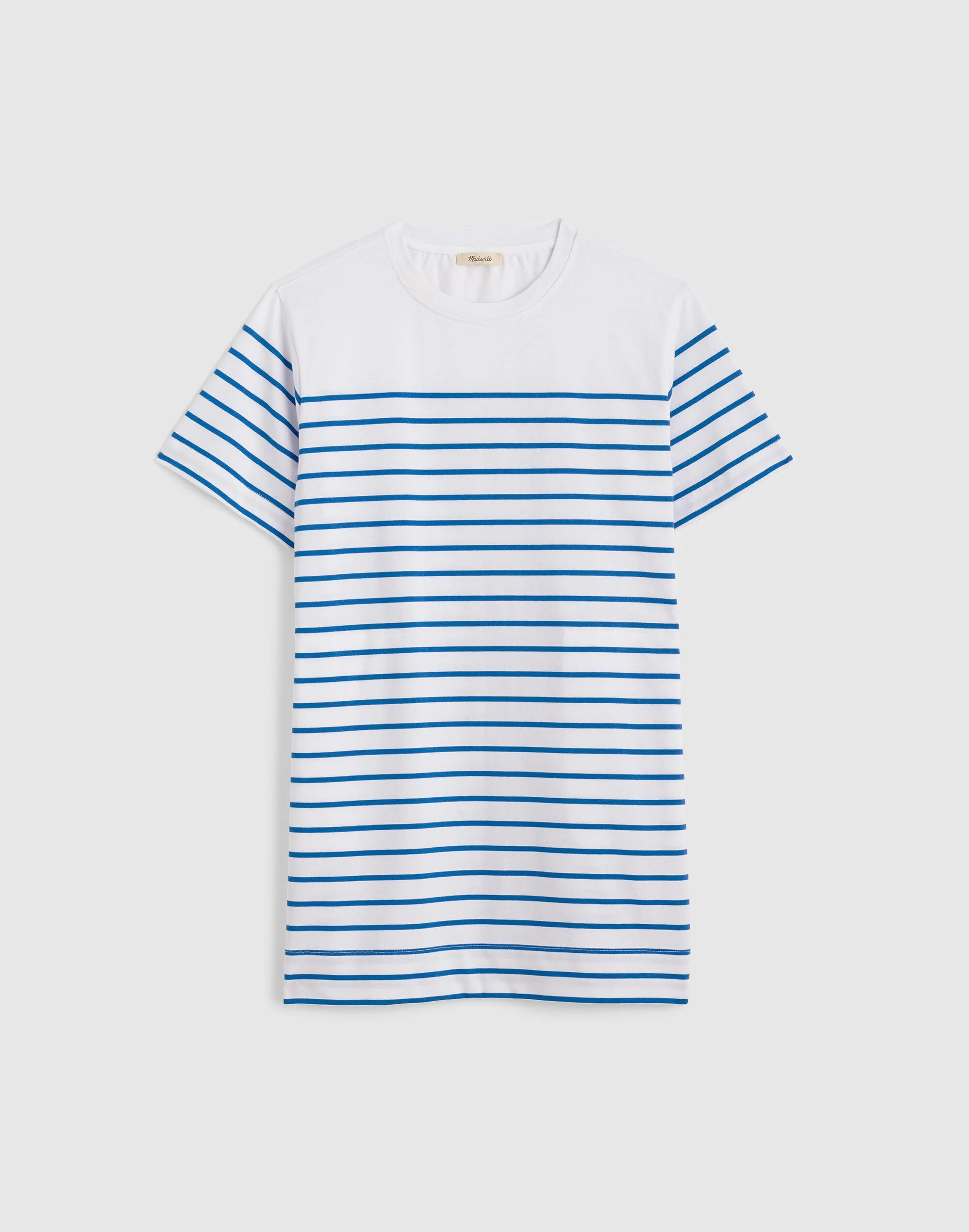 Crewneck Mini T-Shirt Dress - 1