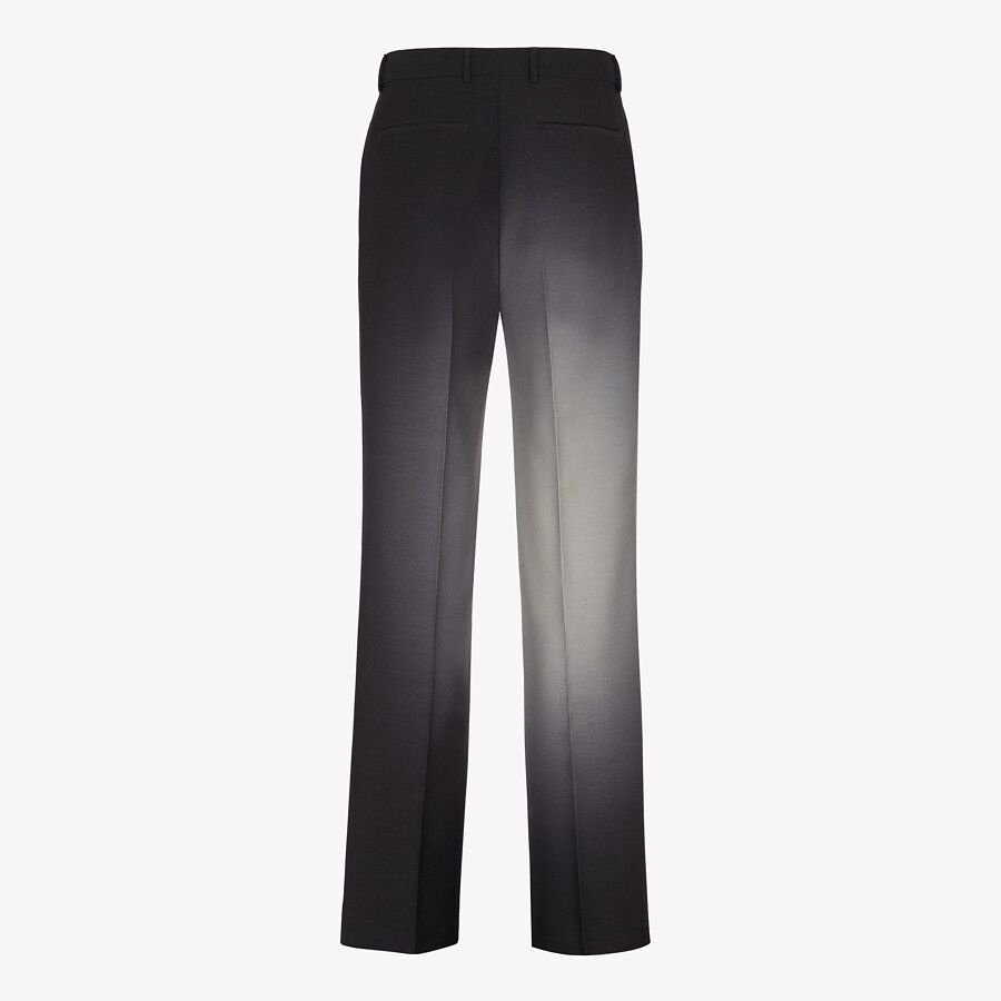 Black wool pants - 2