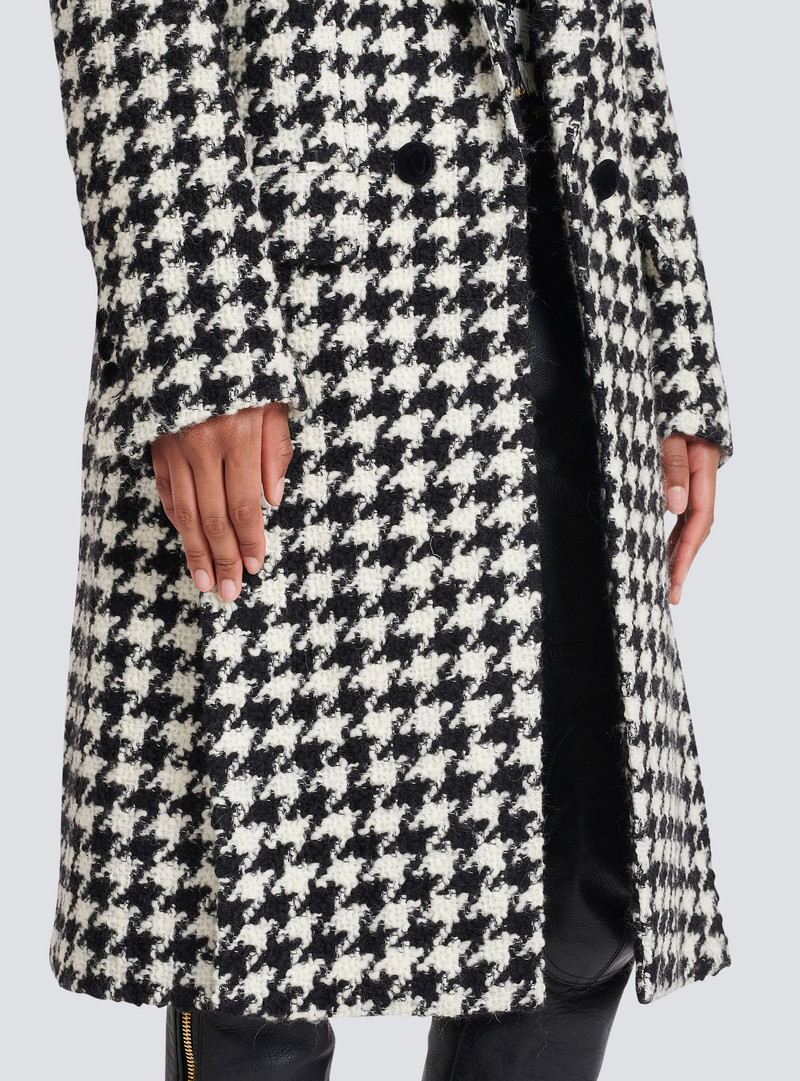 Unisex - Six-button wool coat with detachable inset jacket 8