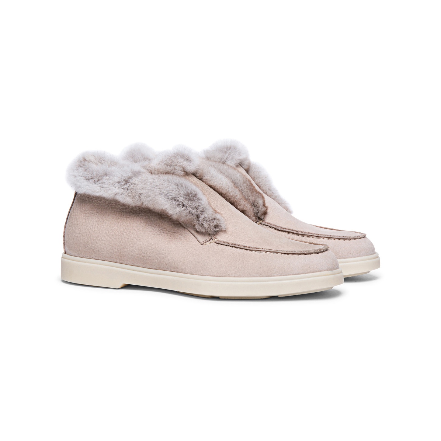 Women’s pink suede desert boot - 2