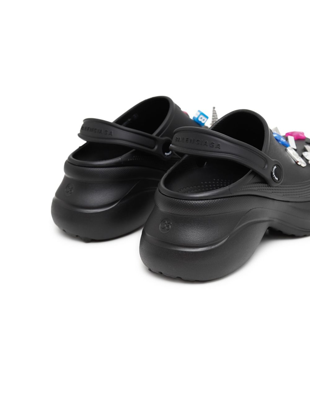 Balenciaga Sandals Black - 2