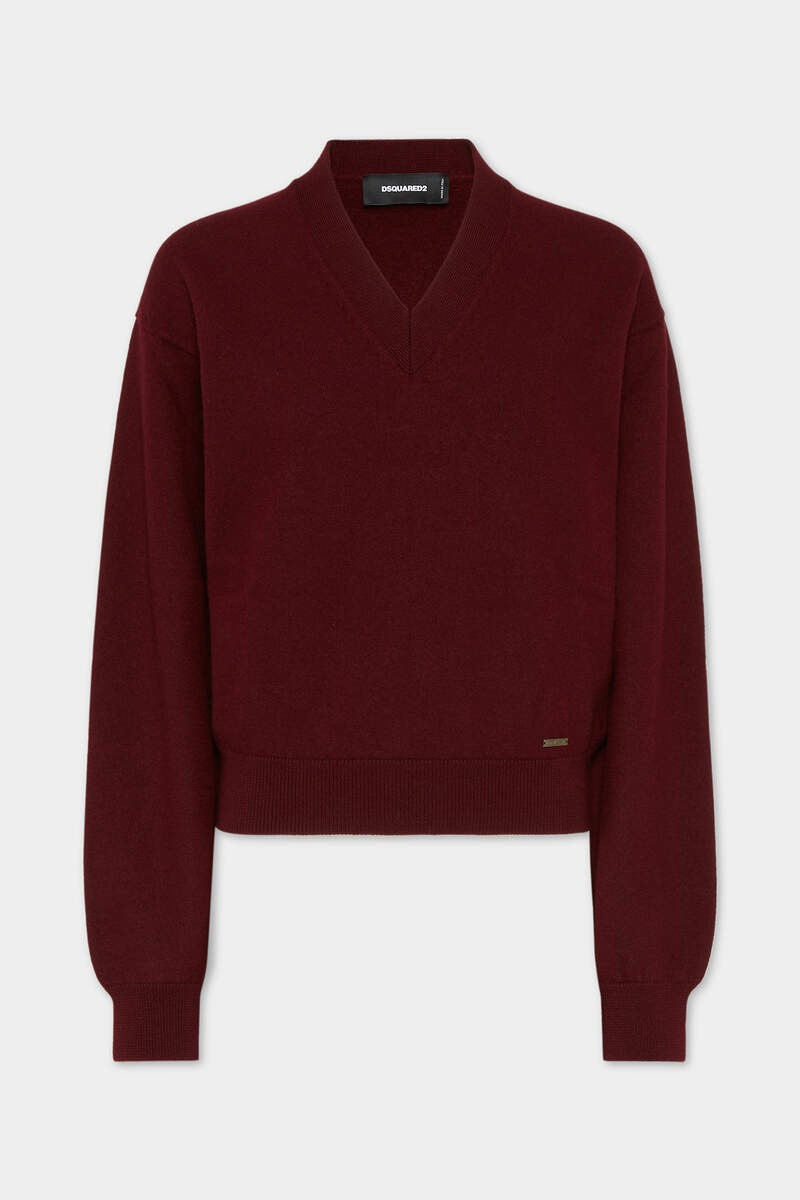 V NECK PULLOVER 1