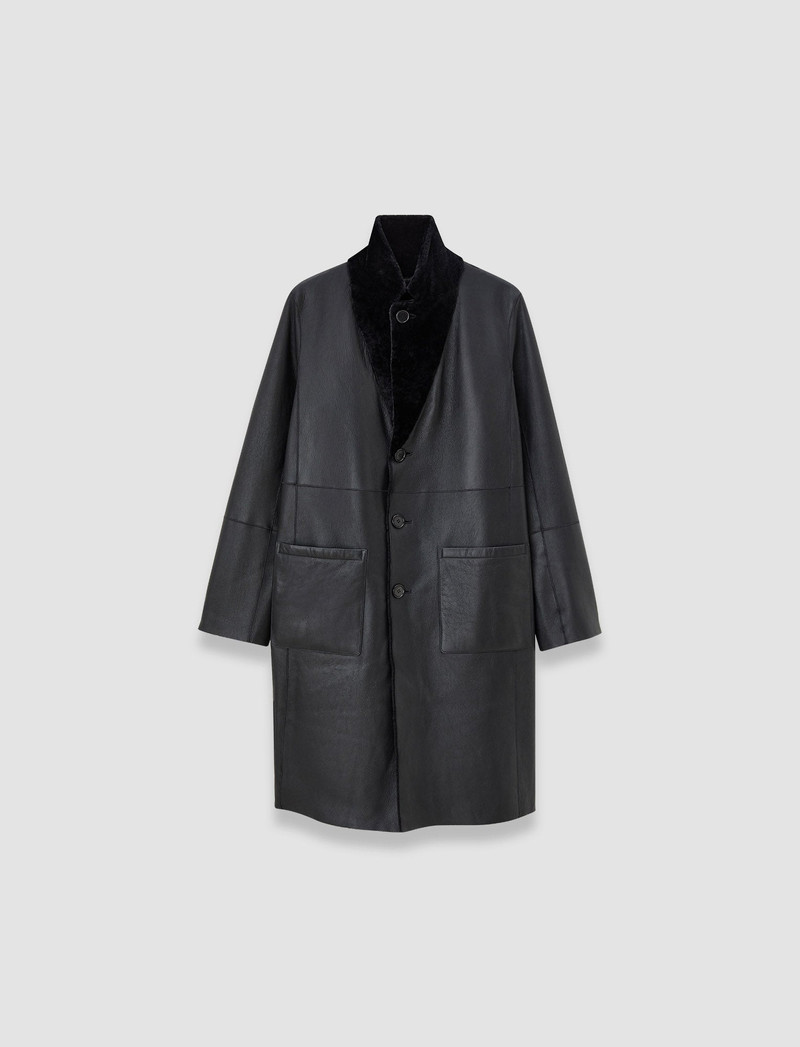 Britanny Reversible Soft Shearling Coat 1