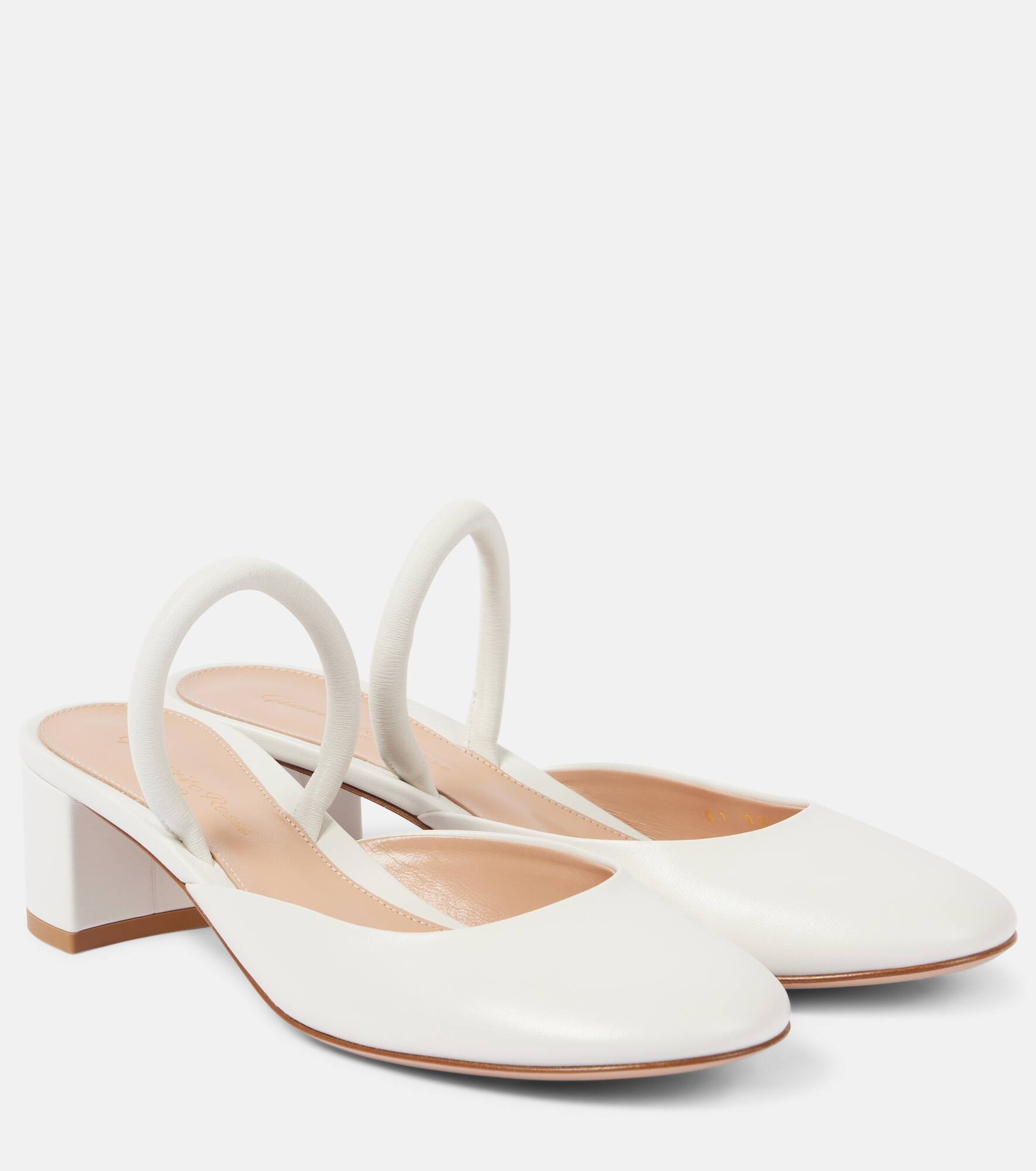 Tivoli 45 leather mules - 1