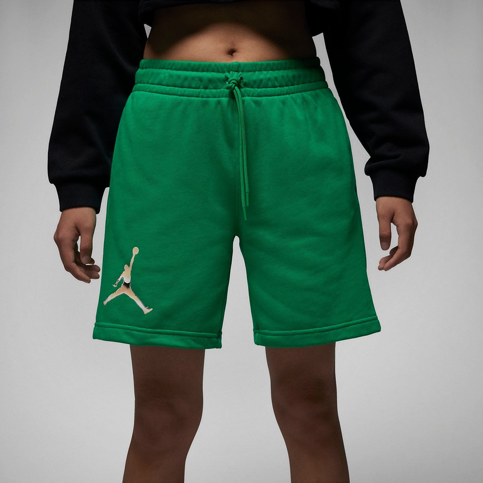 (WMNS) Air Jordan Essentials Shorts 'Green' DZ3388-310 - 6