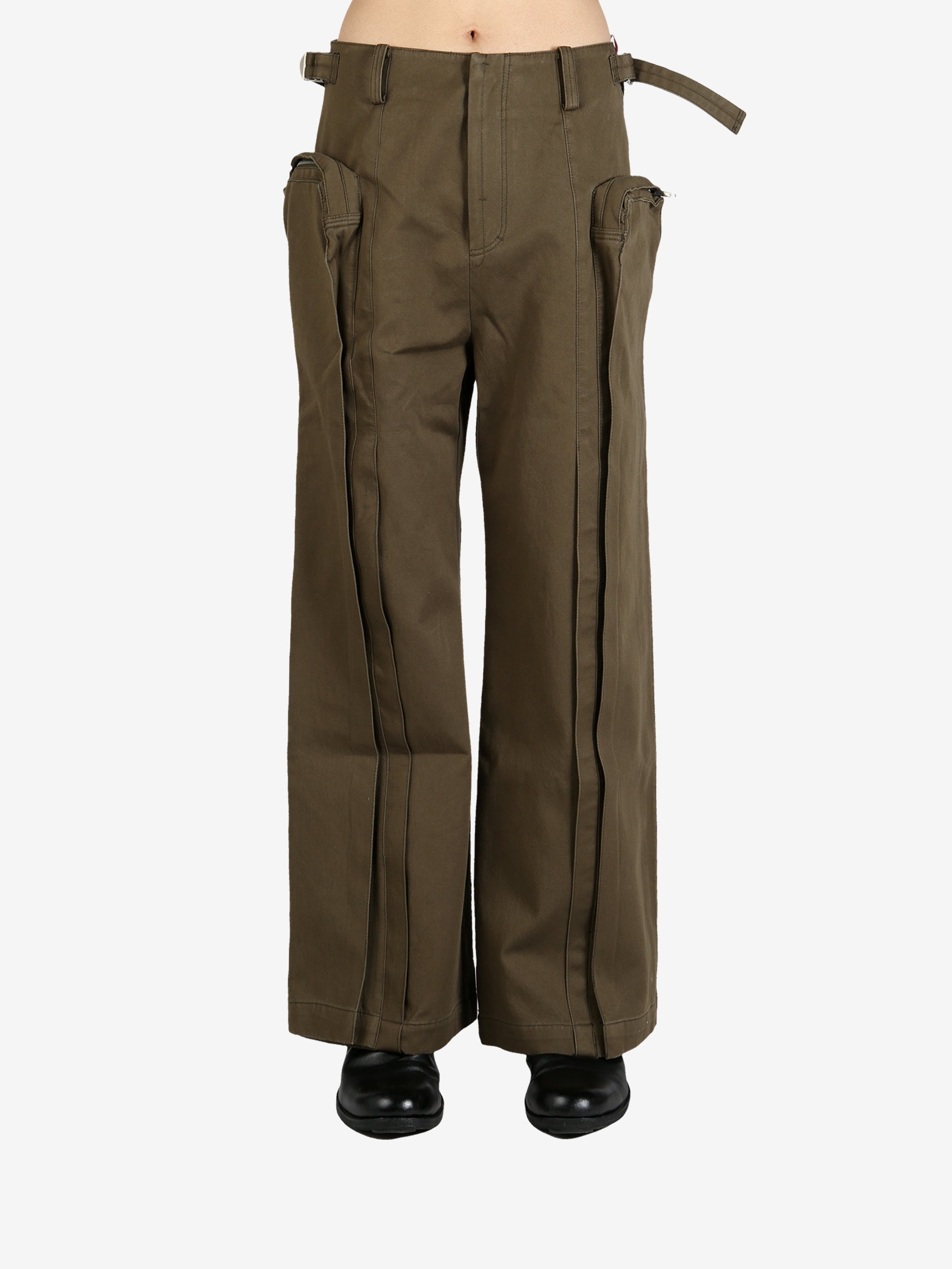 FAX COPY EXPRESS - Unisex Oversized Multi-Pocket Cargo Pants - 1