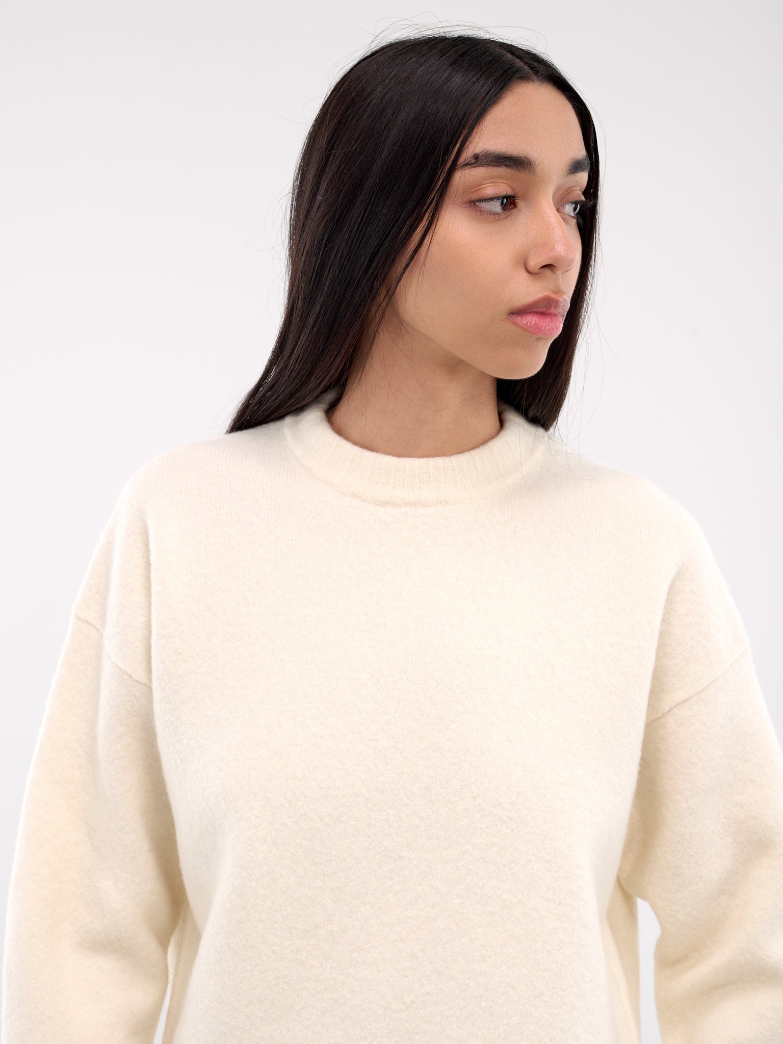 Frayed Knit Sweater - 4
