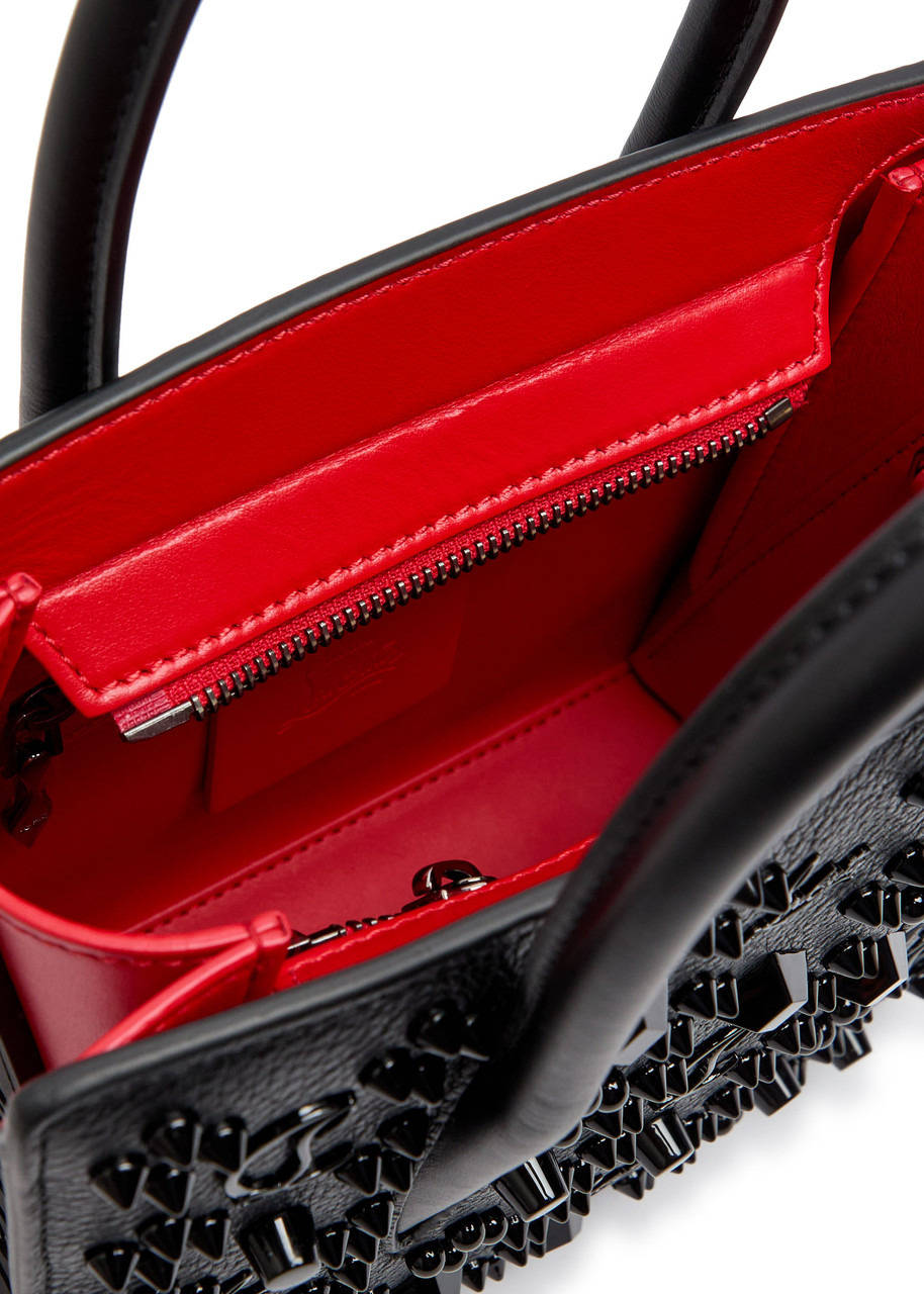 Christian Louboutin Paloma Mini Embellished top Handle bag - 4