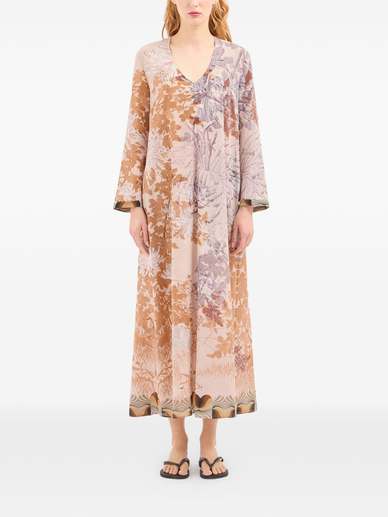 Brule floral A-line midi dress 3
