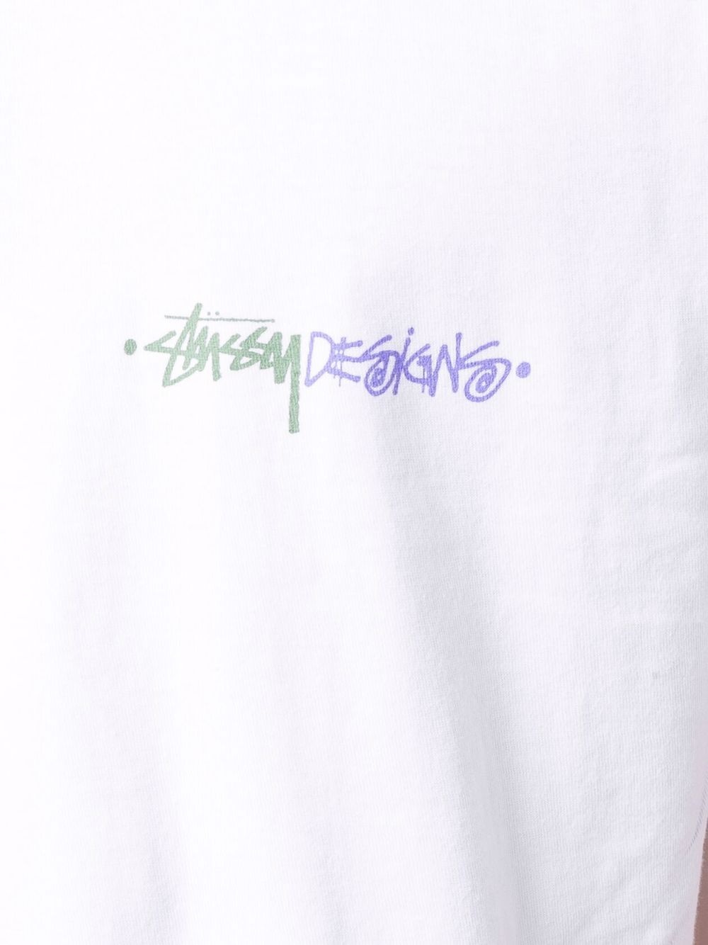 graffiti print T-shirts - 5