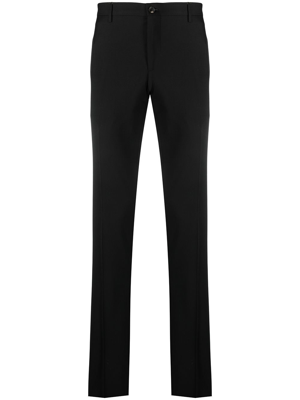 side stripe-trim skinny trousers - 1